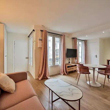 Grand Studio#fullequipped#jardin Luxembourg#necker Lejlighed